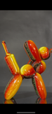 Balloon Dog Recycler Fire and Dichro colorway